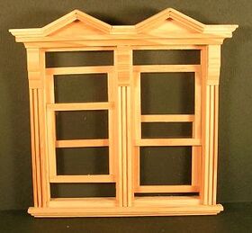 Window Victorian Double Double Hung (Fits 126 x 126mm)