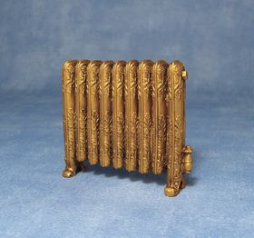Antique Gold Radiator (70 × 20 × 65mm)