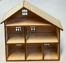 1:144 Chalet Kit (60 x 60 x 30mm)