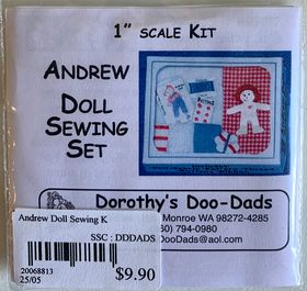 Andrew Doll Sewing Set by Dorothy's Doo-Dads