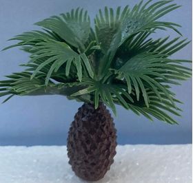 6cm Plastic Pineapple Tree