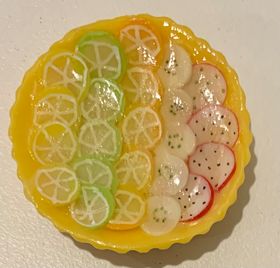 1:6 Flan Cake (28mm Diam) - Last one stock clearance