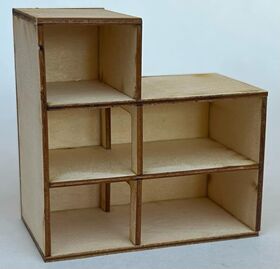 1:144 Art Deco House Kit (60 x 60 x 50mm)