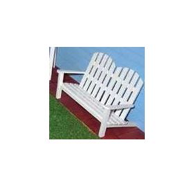 Outdoor 2 Seater Chair White (120 x 70 x 82Hmm)