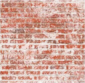 Embossed Weathered White Brick Stretcher Bond (420 x 297mm)