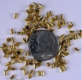 Small Brass Grommets 110Pc