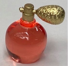 Perfume Atomiser Red (Bottle 13Diam x 20Hmm)
