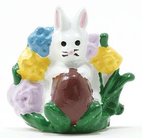 Bunny with Egg (22W x 10D x 25Hmm)
