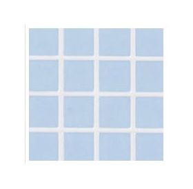 Powder Blue Square Vinyl Tile Floor (11" x 16 1/2")