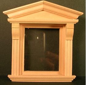 Window Victorian Single Lite (Fits 74 x 63mm)