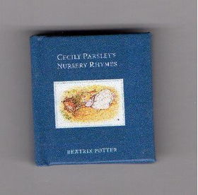 1:6 Beatrix Potter Cecily Parsley's Nursery Rhymes (Readable Book)
