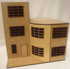 1:24 Art Deco House Kit Laser Cut