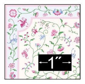 1:24 Rug Papillion Blueberry (100 x 75mm)