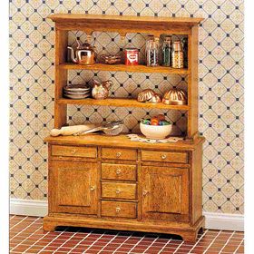 Kitchen Counter Kit by Mini Mundus (70H x 120W x 40Dmm)