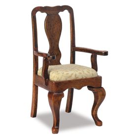 Queen-Anne Armchair Kit 2 Pieces by Mini Mundus (90H x 50W x 40Dmm)