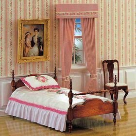 Single Bed Kit by Mini Mundus ( 80H x 100W x 170Dmm)