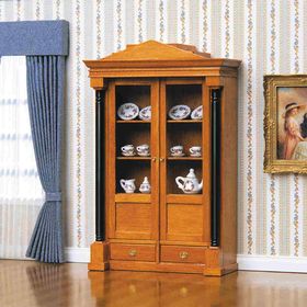 Biedermeier Display Cabinet Kit by Mini Mundus ( 195H x 120W x 50Dmm)
