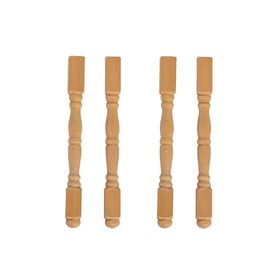 Furniture Legs 4 Pieces by Mini Mundus ( 53 x 5 x 5mm)