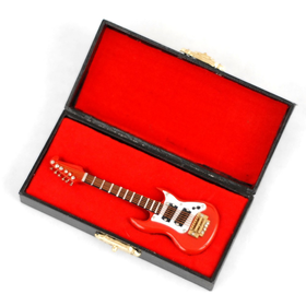 Red Washington Guitar in Case (90 x30 x 10mm)
