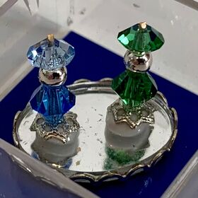 Small Perfume Tray with 2 Bottles (Tray:19 x 13mm)