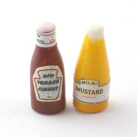 Ketchup and Mustard Set (15 x 10mm)
