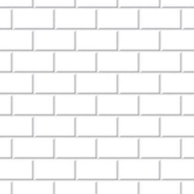 A3 Embossed White Metro Tiling (420 x 297mm)