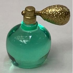 Perfume Atomiser Green (Bottle 13Diam x 20Hmm)