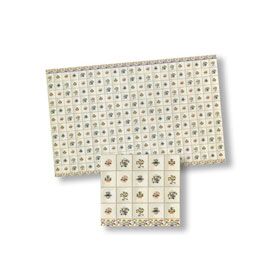 1:24 Embossed Victorian Kitchen Tiles (145 x 88mm approx)