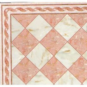 Red and White Floor Card (13" x 17")