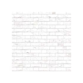 Embossed White Brick Flemish Bond A3 (420 x 297mm)