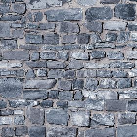 Embossed Grey Stone Wall A3 (420 x 297mm)