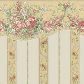 Wallpaper Pearls and Roses Sunshine (267 X 413mm)