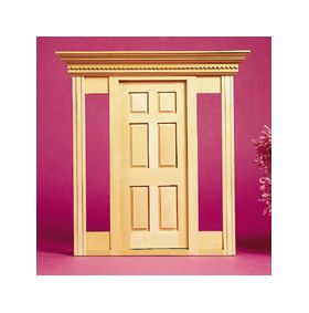 1:6 Jamestown Exterior Door (12 9/16"W x 13 3/16"H x 1 5/8"D; fits opening 10"W x 12 7/16"H x 3/8"D)