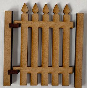 Picket Fence Swinging Gate Kit Laser Cut (60 x 70mm)