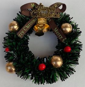 Christmas Wreath (65mm  Diam)