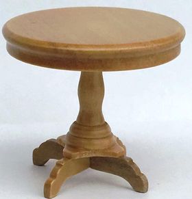Round Side Table Oak (53mm Diam x 47mmH)