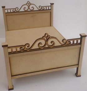 Laser Cut Double Bed No 1 Kit