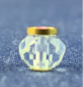 Crystal Jar (5mm Diam 6mmH) by Meg's Minis