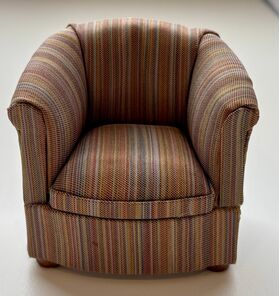 Bucket Chair Striped (80 x 65 x 78Hmm)