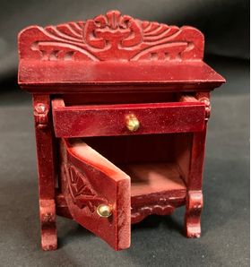 Double Bed Set Mahogany