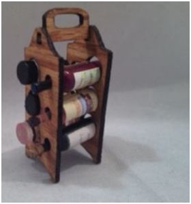 Wine Rack Kit by Mini Etchers (45mmH)