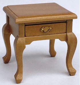 Side Table with Drawer Oak (58W x 43D x 52Hmm)
