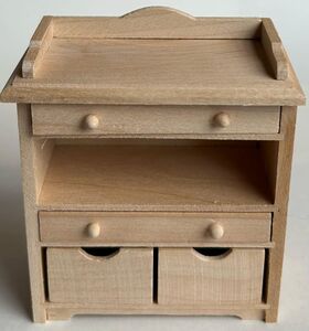 Baby Change Table Natural (75 x 35 x 85Hmm)