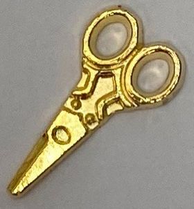 Scissors Small Gold