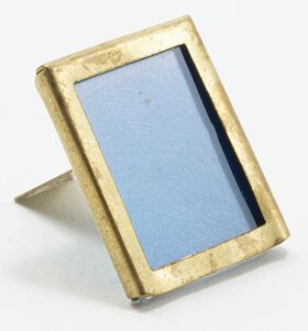 Brass Picture Frame (11/16" x 1/8" x 7/8')