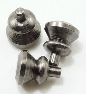 Round Knobs Pewter, 6/Pk (5mm Diam)