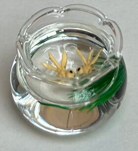 Fish in a Bowl White (27 Diameter x 20Hmm)