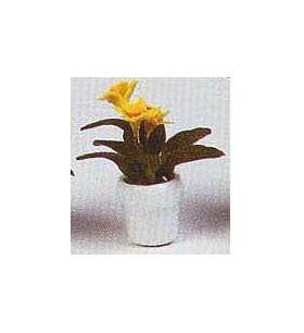Box of 12 Flowers Yellow Daffodils (35mmH)