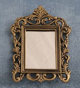 Mirror Baroque Brass (50 x 70mm)