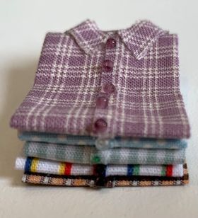 Stack of Shirts by Brook Tucker Originals (25W x 40Lmm)